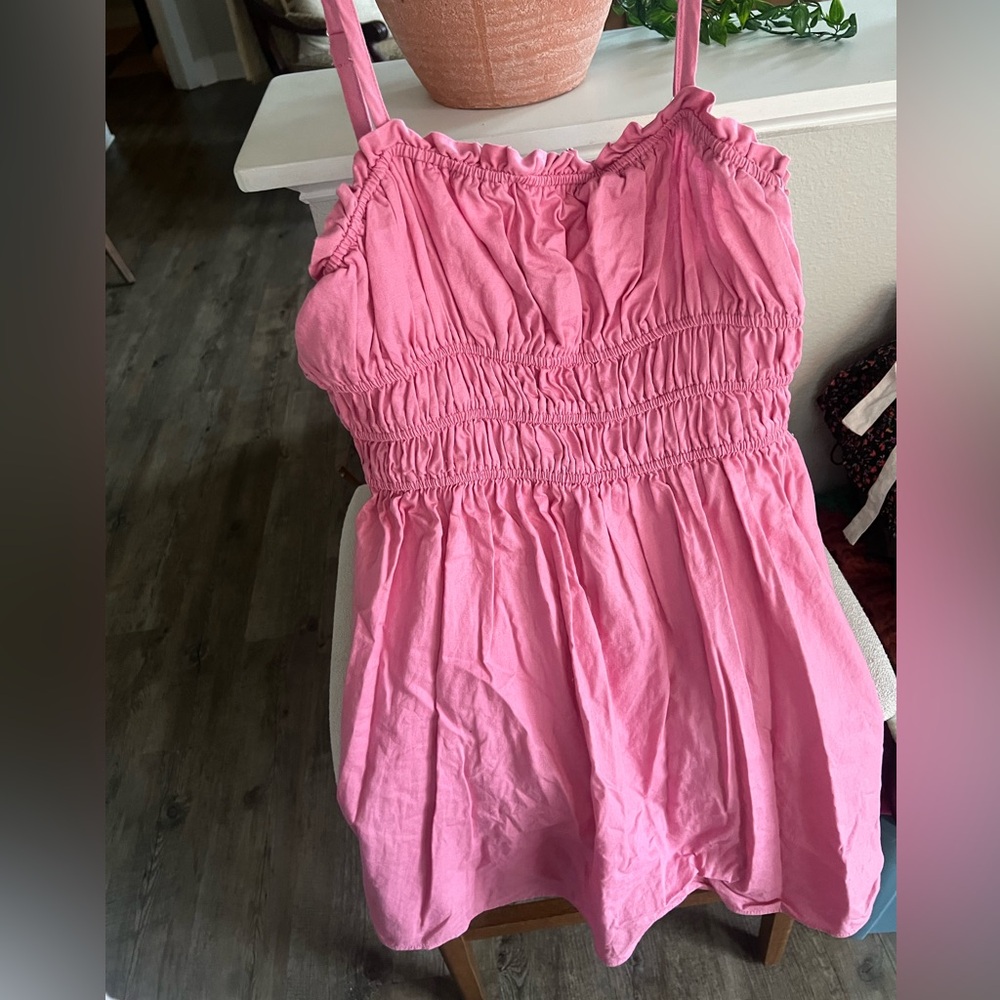 Pink Mini Dress
